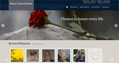 Desktop Screenshot of bramfuneralservices.com